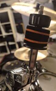 Hovedbilde THOR Quick Set sort cymballås + kompositt-filt + ...